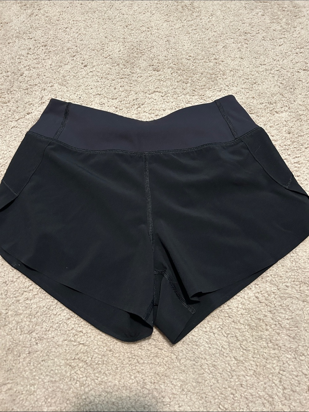 Athleta Black Performance Run Shorts